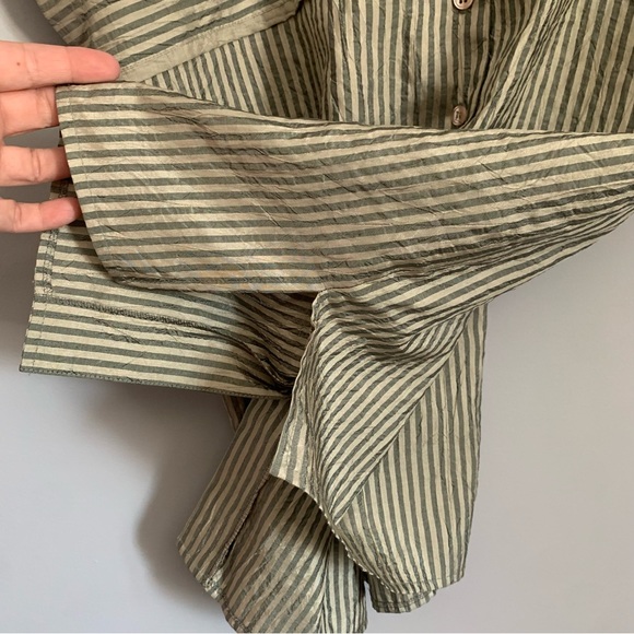 Vintage Xanadu Button Front Blouse Boxy Cut Size 11/12 - Picture 2 of 6